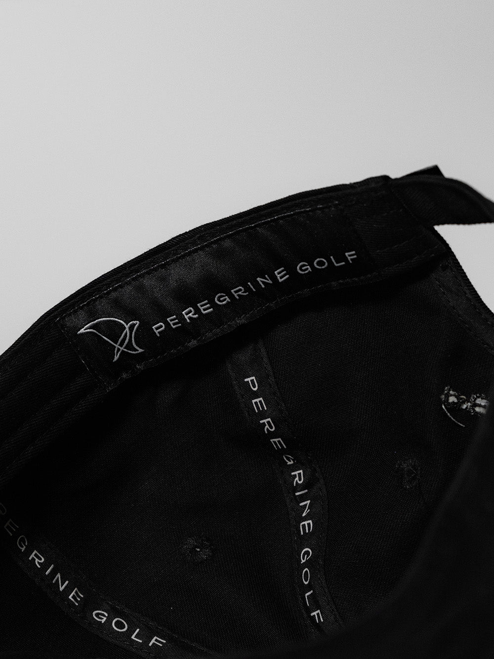Peregrine Golf Dad Hat - Full Black