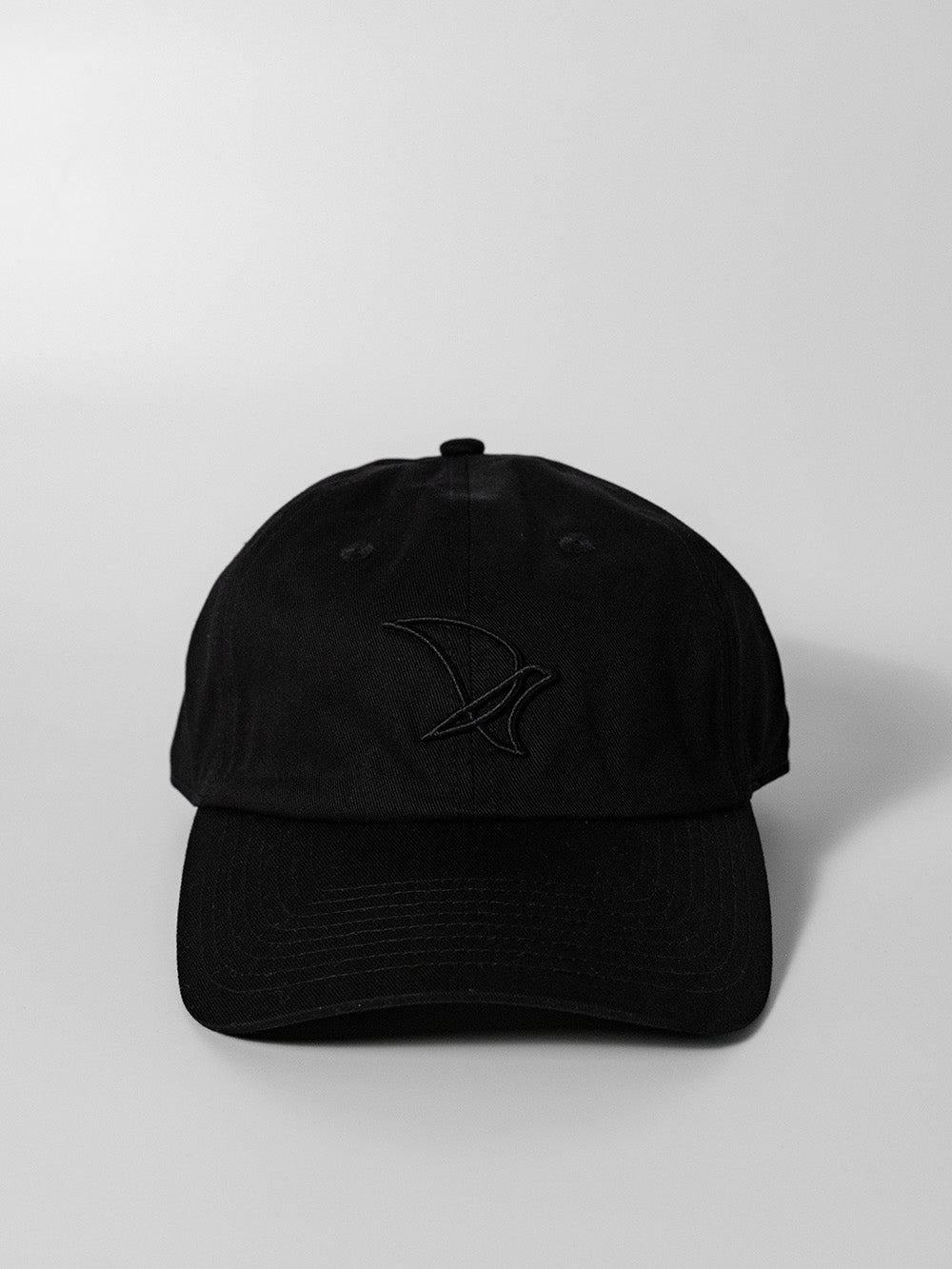 Peregrine Golf Dad Hat - Full Black
