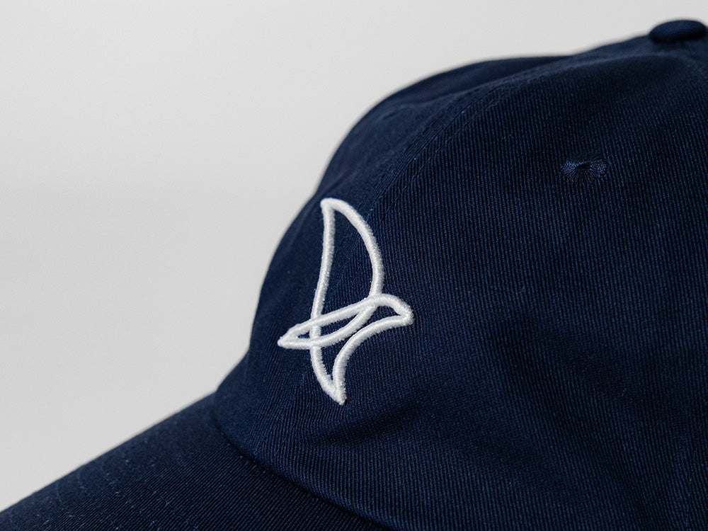 Peregrine Golf Dad Hat - Navy