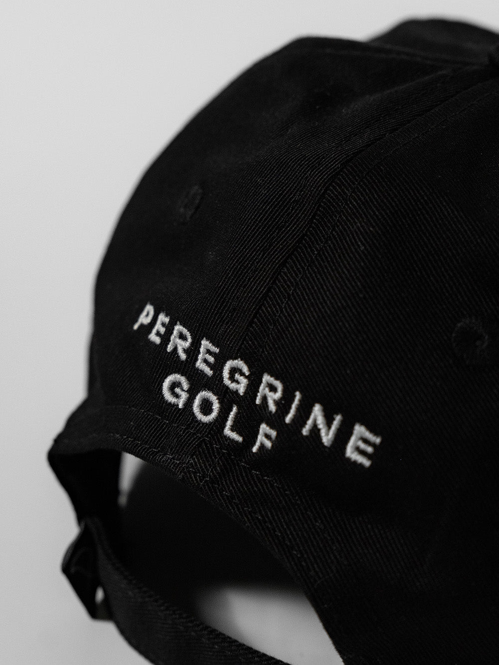 Peregrine Golf Dad Hat - Black