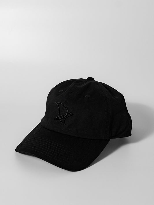 Peregrine Golf Dad Hat - Full Black