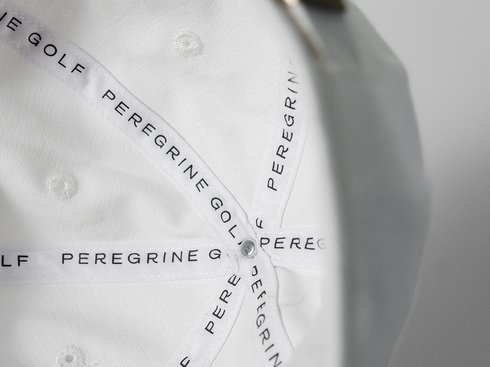 Peregrine Golf Dad Hat - Navy White